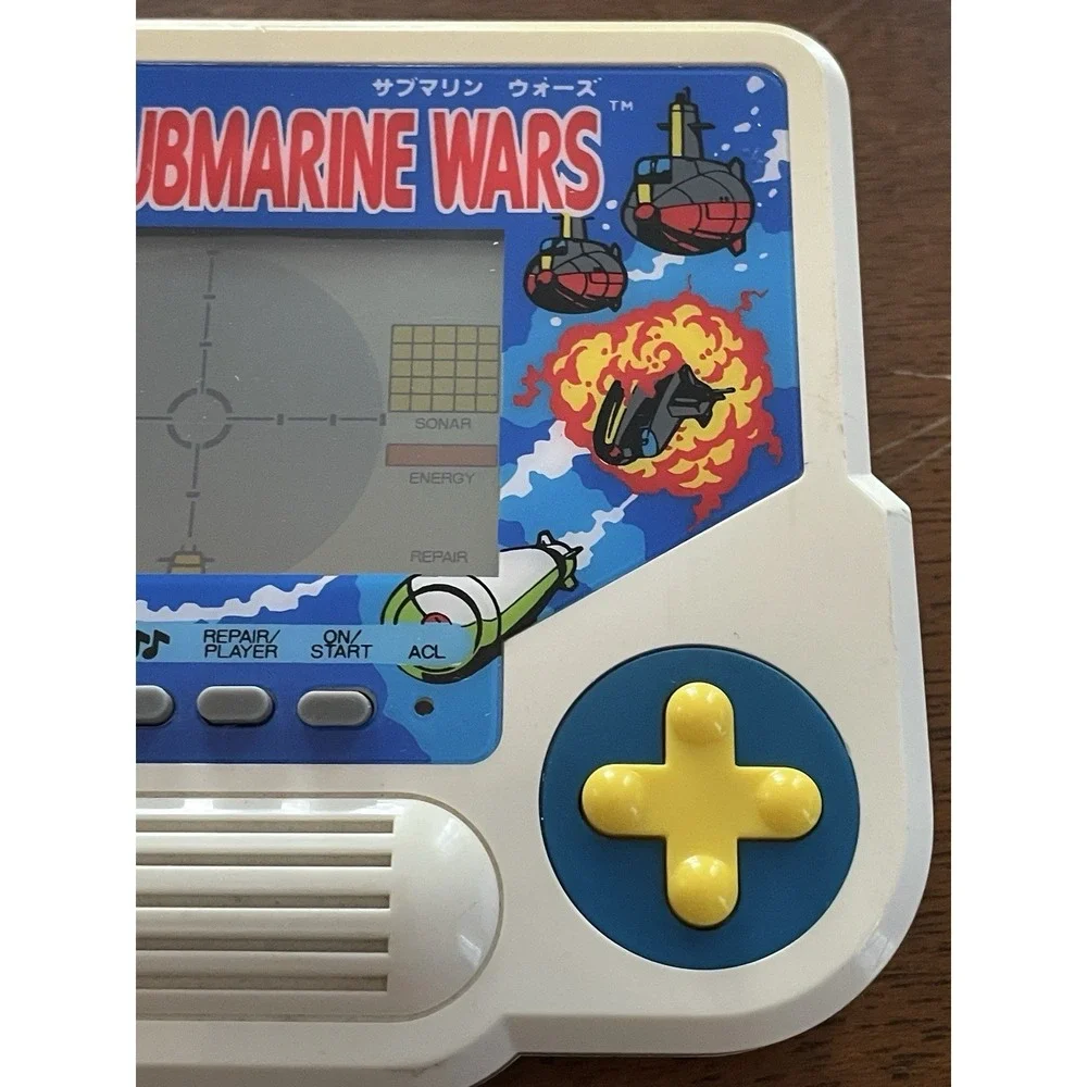 Sega Submarine Wars Game Vision Portable Handheld Console Tested